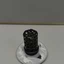 iFealClear All Metal Bathroom Sink Stopper, Pop Up Sink Drain Strainer with Removable Stainless Steel Filter Basket, Universal for 1.1"-2.36" US Sink, Brass Bounce Core, Hair Catcher, Matte Black