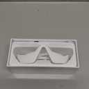 Under Eye Red Light Therapy Glasses, Red Light Therapy Device Microcurrent Eye Massager, Botanique Paris Eyes Bag Remover for Reduce Dark Circles and Wrinkles (White)