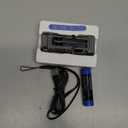 WUBEN X4 EDC Compact Flashlight with RGB Light, 1500 Lumens Mini Flashlight with Tactical Switch and Magnetic, IP65 Portable Pocket Clip USB C Flash Light for Camping, Checking, Emergencies (Gray)