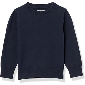 Amazon Essentials Boys Regular Fit Crew Neck Sweatshirt XL 12 Navy