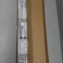 LazBlinds Cordless Cellular Shades, No Tools No Drill Blackout Honeycomb Shades Pleated Blinds for Windows, 34'' W x 48'' H, Silver White