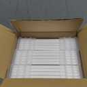 Lyeasw White 5x7 Picture Frame Set of 15, Display Pictures 5x7 with Mat or 6x8 without Mat, Multi Photo Frames for Wall Mounting or Tabletop Display