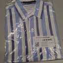 Amazon Essentials Men's Short-Sleeve V-Neck T-Shirts, Pack of 2 (Blue, S)