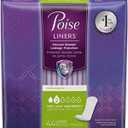 Poise Incontinence Panty Liners, Very Light Absorbency, Long, 44 Cont by Poise