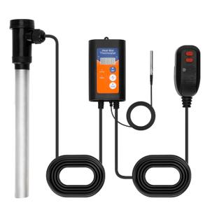1500w Immersion Water Heater, Portable Submersible Heater,Titanium Immersion hot tub Water Heater with UL Listed capacitors Leakage Protection-Accurate Temperature Control