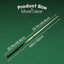 Professional Pool Cue Stick for Adults or Kids 36" 42" 48" 52" 58" 16/18/20OZ Billiard Cue Stick with 13mm Tip Set of 2 Set of 4