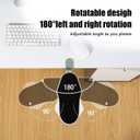 Computer Arm Rest for Desk, 180 Adjustable Rotating Desk Extender Tray, 90 Foldable Elbow Arm Support, Ergonomic Desk Arm Wrist Rest Shelf for Home and Office
