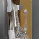 PIKETS Bidet Attachment for Toilet, Dual Nozzle (Frontal and Rear Wash) Non-Electric Fresh Water Toilet Seat Attachment with Nozzle Self Cleaning, Adjustable Water Pressure(Chrome Silver)