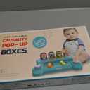 usrela Cause and Effect Toys for 1 Year Old Boy Girl, Baby Musical Toys 12-18 Month, Interactive Pop up Animal Toy for 12-24 Month Old, STEM Birthday Gift for Toddler Toys Age 1-2