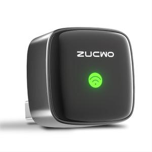 ZUCWO Mini Wireless CarPlay Adapter for Carplay and Android Auto 2-in-1 Mini USB Design for Cars, Plug and Play Converts Wired to Wireless CarPlay for iOS10+/Android 11+, Black (Gray)