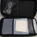 Foldable Keyboard and Mouse, Samsers Folding Bluetooth Keyboard Combo, 2.4G + BT5.0 x 2, Full-Size Portable Travel Keyboard & Rechargeable Wireless Mouse for Windows Android iOS Mac OS, Blue