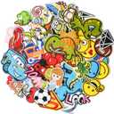 70PCS Iron on Embroiderd Patches, Random Assorted Style Decorative Patches for Clothing, Pants, Backpacks, Hats, Jeans, DIY Accessories.