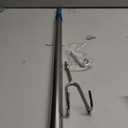 Clothes Hook Pole, Clothes Hanger Reaching Hook for Hanging Clothes Light and Plants Extendable from 29" to 74" Made of Stainless Steel Tube with Sponge Handle (with Two Hooks)