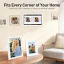 15.6" Electronic Picture Frame, Electronic Art Pictorial, Calendar Display | Desktop &Wall Digital Frame, 1080P, HD, WiFi Sync, Mobile Phone Control