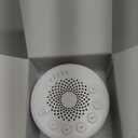 Sound Machine Easysleep White Noise Machine with 25 Soothing Sounds and Night Lights with Memory Function 32 Levels of Volume and 5 Sleep Timer Powered by AC or USB for Sleeping Relaxation (White)