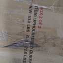 Merax Queen Size Boucle Bed Frame