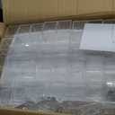 Tuanse 150 Pcs Acrylic Box with Lid Clear Small Acrylic Box Plastic Square Cube with Lid Mini Containers Display 2.2 x 2.2 x 2.2 Inch for Candy Pill Tiny Jewelry Toys Gifts