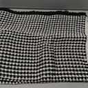 AMOAMI Upgraded Waffle Bath Mat, Super Absorbent Non Slip Bath Mats for Bathroom Floor, Machine Washable Bathroom Rugs with Tassels, Rubber Backed Bathroom Mats, Ultra Soft, 20" x 32",Black & Cream (1'8" x 2'8" (Rectangular))