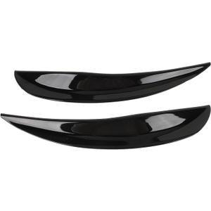 Wheel Tires Eyebrow Strip,Collision Proof Scratch Mudguard Arch Lip Trim Strip for Most Vehicle (Glossy Black)