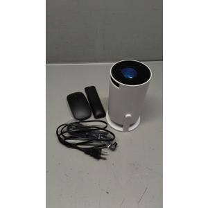 [2026 Upgraded] Mini Projector Support 4K 1080P FHD Auto Keystone 270 Rotatable with WiFi 6 and Bluetooth 5.2 Projector Portable Compatibile with HDMI/TV Stick/Memory Stick/Laptop,White (Whtie)