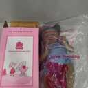 HOOMAI Lifelike Reborn Baby Dolls with Soft Body African American Realistic Girl Doll 22.8 Inch Best Birthday Gift Set