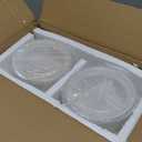 Ceramic Bowl with Lid - Microwave Soup Bowls with Lids Serving Bowls Ceramic Food Storage Containers 28 Oz Set of 4 for Kitchen, Lunch, Picnic, Salad, Pasta, Cereal, Microwave Dishwasher Safe