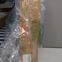 Ottsuls Curtain Rods for Windows, 32 to 46 or 58 Inches Max Adjustable Length, 1 Inch Diameter, Black Decorative Curtain Rod Set, Rustproof Heavy Duty Metal Pole with Brackets