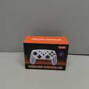 MYSTILUCK Wireless Pro Controller for Switch/Switch 2/Lite/OLED/PC, Gamepad with 7 Color-Changing RGB Lighting/Dual Vibration/6-Axis Gyroscope/Turbo, Ergonomically Designed Precise Joystick