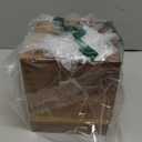 Acacia Wood Tissue Box Cover, Square Wooden Tissue Holder for Bathroom, Living Room, Dining Table, Decorative Cube Facial Tissue Box Cover, 5.3 x 5.3 x 5.9 inches