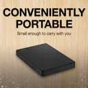 Seagate Portable 2TB External Hard Drive HDD USB 3.0 for PC, Mac, PlayStation, & Xbox -1-Year Rescue Service (STGX2000400)