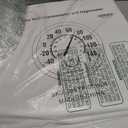 Circrane 13.25 Inch Round Thermometer with Hygrometer, Large Indoor Wall Patio Bimetal Weather Thermometer, No Battery Required, White