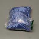 Ekouaer Womens Silky Satin Pajamas Set Short Sleeve Button Down Sleepwear 2 Piece Lounge Set Pj Set (X-Large, Blue)