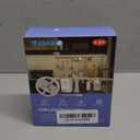 WOBANE Dimmable COB LED Strip Light, 9.8ft Under Cabinet Lighting with Remote Control, 6000K White, Kitchen, Ceiling, Room, Closet, Counter, CRI90+, 1500lm, Timing, ETL Adapter