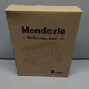 Ski Storage Rack for Garage  Freestanding Ski Holder for 5 Pair Skis, Helmet, Goggles, gloves, Indoor Snowboard Rack Organizer Stand for Home, Shed, Basement, White