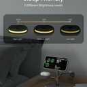 3 in 1 Charging Station for Apple Devices, Fast Charging Magsafe Charger Stand with LED Light and 20W PD Adapter, Wireless Nightstand Charger for iPhone17/16/15/14/13/12 Series,AirPods,iWatch and More