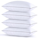 Pillows Queen Size, Luxury Hotel Bed Pillows Set with Down Alternative Filling for Side and Back Sleepers (Set of 2)
