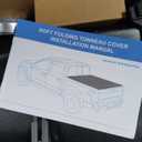 MOSTPLUS 6.5FT Quad 4-Fold Soft Folding Truck Bed Tonneau Cover Compatible for 2015-2025 2026 Ford F150 F-150 Bed Fourth Fold Styleside (78Inch)