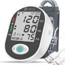 Blood Pressure Monitors, Bp Monitor  Blood Pressure Machine Large Cuff Blood Pressure Monitor Upper Arm Cuff 8.7''17.3'', Large Screen, 2 Users Total 198 Memories