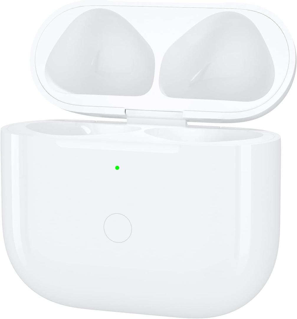 Charging Case for AirPods 4, AirPods 4 Wireless Charger Case Replacement with Sync Button and Built-in 600 mAH Battery (Case 4)