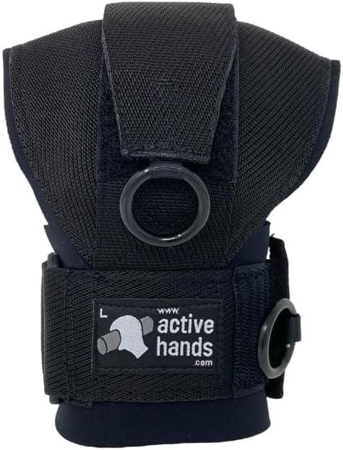 Active Hands General Purpose Aid, Black  (Standard, Left) 