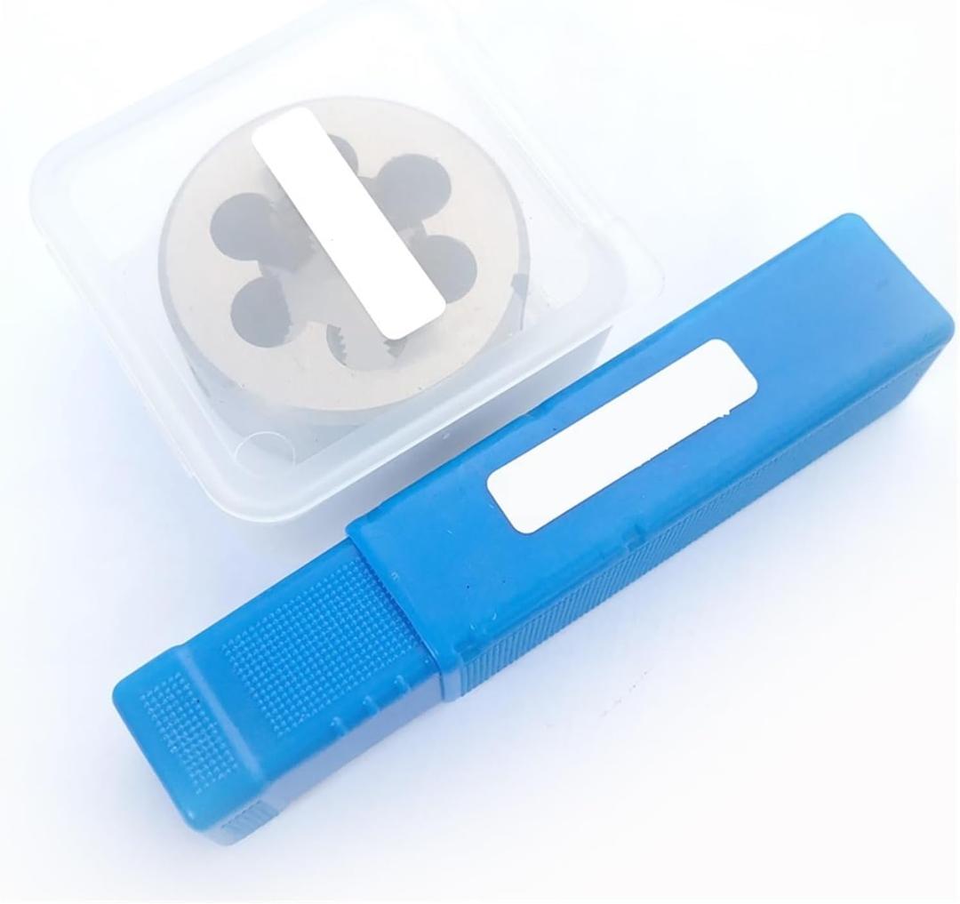 tap and die set M21 M22 M23 M24 M25 M26 M27 Metric Threads metal Tap and Die set M28 M29 M30 fine threads Straight Flute plug taps dies sets (2.5mm, M22)