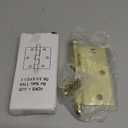 Nostalgic Warehouse 728348 3.5" Ball Tip Residential Square Corners Door Hinge, Polished Brass, 1 Count (Pack of 1)