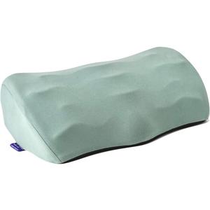 C CUSHION LAB Foot Rest for Under Desk at Work - Adjustable Memory Foam Foot Rest for Office Chair & Gaming Chair - Ergonomic Design for Back & Hip Pain Relief - Wellness Green