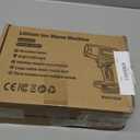 800,000 RPM Leaf Blower Compatible with Dewalt 20V: Ecarke Cordless Dust Blower, Electric Turbo Jet Blower Handheld Battery Powered with Brushless Motor for Patio Garden Lawn (No Battery)