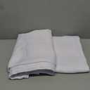 Easy-Going Rod Pocket Blackout Curtains for Bedroom, Room Darkening Window Curtains for Living Room, Thermal Insulated Noise Reduction Solid Window Drapes, 2 Panels(42x84 in, White)