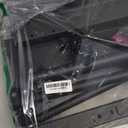 Projector Stand Tripod: 2 Shelves Mobile Laptop Cart Adjustable Height 45 to 64 Inches, Rolling Laptop Stand Cart with Ventilated Tray, Projector Tripod Stand on Wheels for Couch, Bedside, Meeting