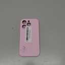 Magnetic for iPhone 15 Pro Case, Compatible with MagSafe, [Full Camera Protection][Screen Protector] Silicone Shockproof Protective Phone Case for iPhone 15 Pro 6.1", Chalk Pink