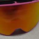 Ski Goggles for Kids, Toddler Ski Goggles Snowboard Goggles For Boys Girls Youth Aged 7-14, 100% UV Protection OTG (Red)