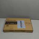 TAVR Dual Monitor Stand Riser Office Desktop Organizer Stand for 2 Monitors, Adjustable Length and Angle 3 Shelf, Extra Long Multifunctional Stand up to 43.3" fit Computer, Laptop, TV, Black