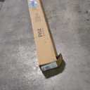 Pyle 80 Inch Portable Projector Screen with Tripod Stand - Quick Setup Fold Out Roll Up Screen Featuring White Matte Surface 16:9 Aspect Ratio Black Masking Border, Ideal for Indoor and Outdoor Use